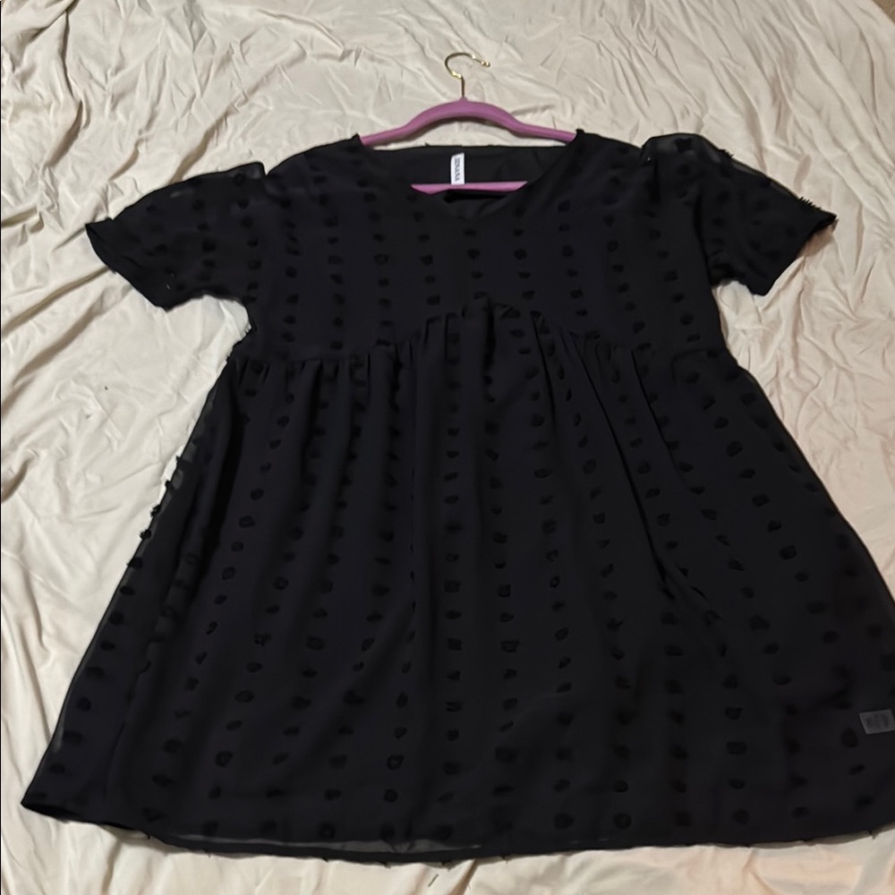 Zenana Outfitters Black Mini Dress